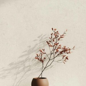 Rust Autumn Branch in Matte Terracotta Pot 31% off